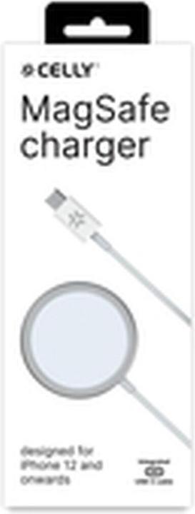 Actual product image Celly Magsafe Wireless Charger Pro Wh (15 W)
