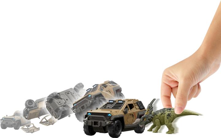 Image du produit Mattel Truck & Einiosaurus mit Flip & Roll