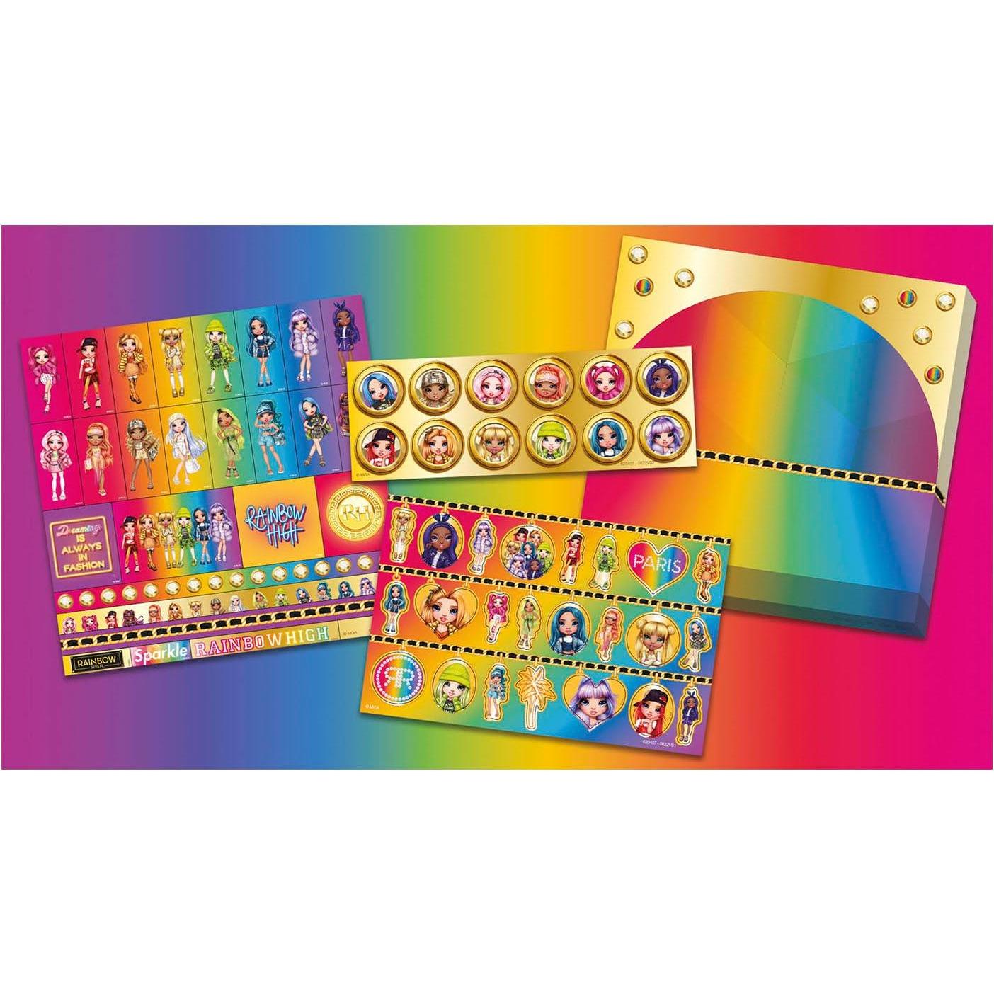 Thumbnail - Totum, Sticker, Rainbow High - Aufkleberset