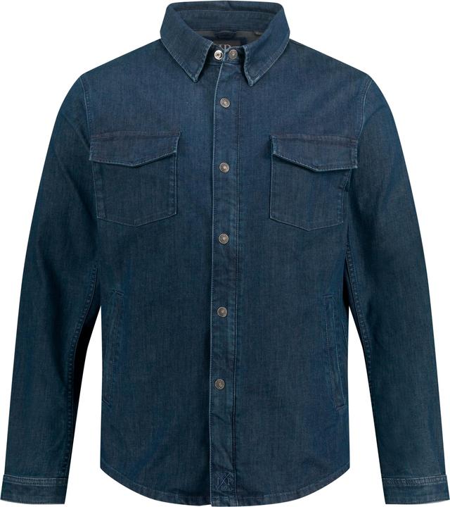 Produktbild JP1880 Jeansjacke, verdeckter Zipper, Brusttaschen (4XL)