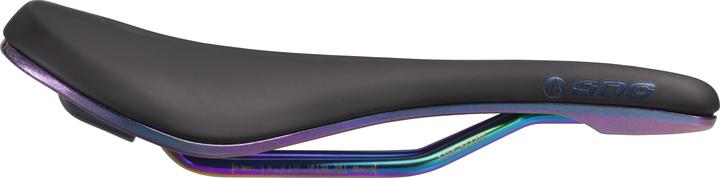 Actual product image Sdg Bel-Air 3.0 Overland Limited saddle, Oil-Slick-Lux-Alloy, 7x7mm, black/oil slick