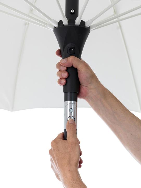 Image du produit Cocon Sonnenschirm TR-004, Ø 270 cm, Push-up, Nature (2.70 m)
