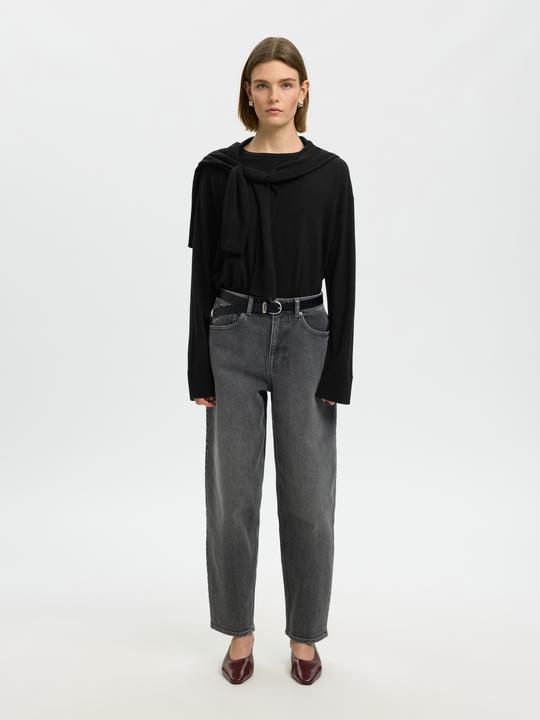 Produktbild Selected Slfthea Ls Knit Merino O-Neck Noos (S)