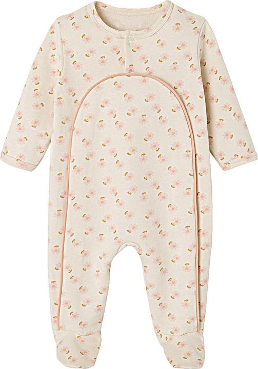 Actual product image Vertbaudet Bio-Kollektion: Baby Strampler aus geblümtem Sweat (62)
