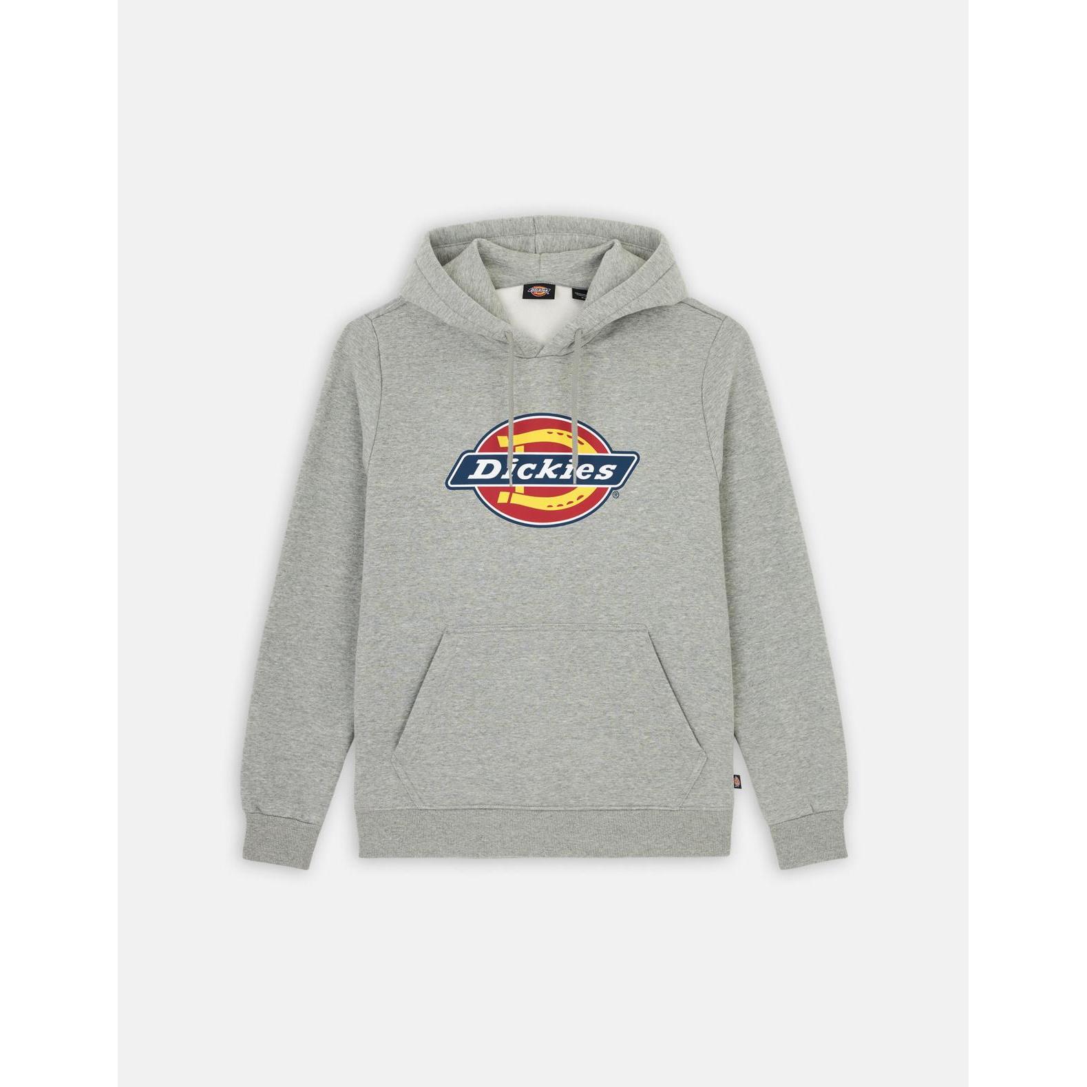 Dickies, Herren, Pullover, Icon Logo Hoodie, Grau, (L)