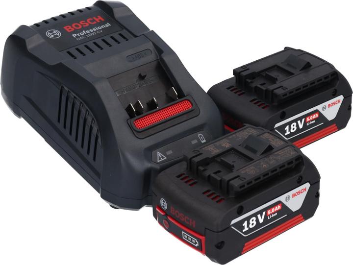 Actual product image Bosch Professional Bosch GDR 18V-160 cordless impact wrench 18V 1/4" 160Nm + 2x battery 5.0Ah + charger + insert - oh (Rechargeable battery operated)