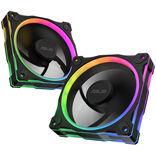 Actual product image ASUS PRIME MR120 FAN ARGB REVERSE BLACK 3IN1 (120 mm, 3 x)