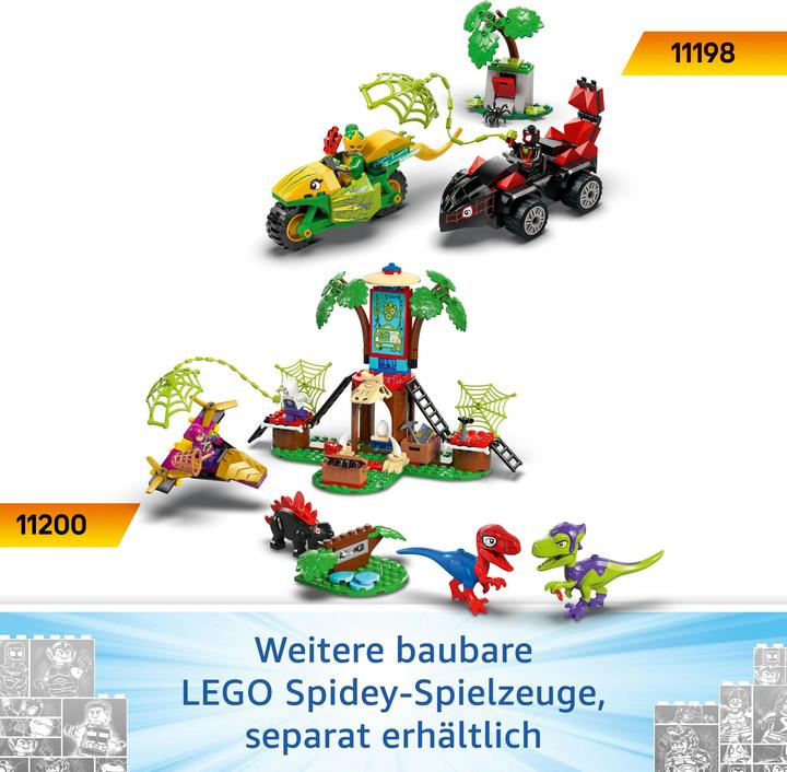 Actual product image LEGO Spideys Team auf Rettungsmission im Dino-Truck (11199, LEGO Marvel)