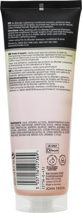 Actual product image John Frieda Sheer Blonde Go Blonder (250 ml)