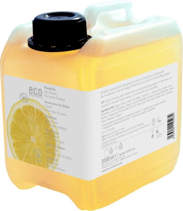 Actual product image Eco Cosmetics ECO COSM. Fl. hand soap citr. 2l refill (Liquid soap, 2000 ml)