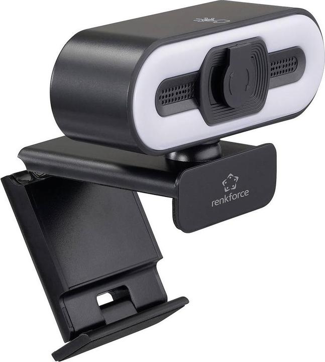 Actual product image Renkforce RF-WC-190 Webcam 2592 x 1944 pixels Clamp mount Tripod thread