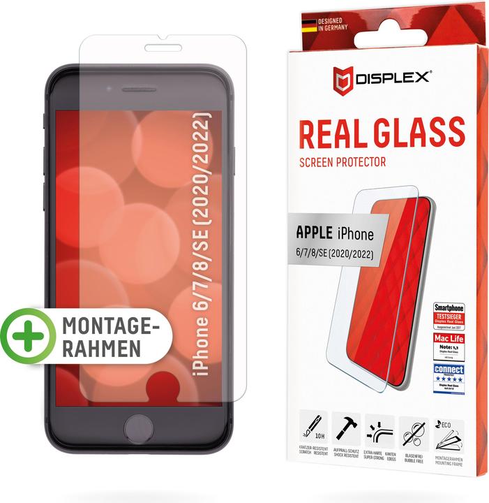 Immagine prodotto Displex Real Glass, 2D Panzerglas (1 Pezzo/i, Apple iPhone 6)