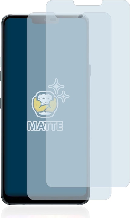 Actual product image BROTECT Anti-glare screen protector matt (2 Piece, G7 ThinQ)