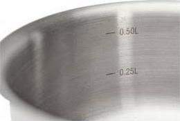 Produktbild de Buyer PRIM'APPETY Stielkasserolle Ø12cm, Induktion (12 cm, Stielkasserolle, Edelstahl)
