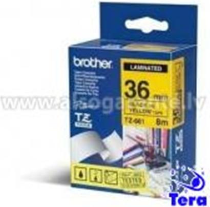 Immagine prodotto Brother Tze-661 (3.60 cm, Giallo, Nero)