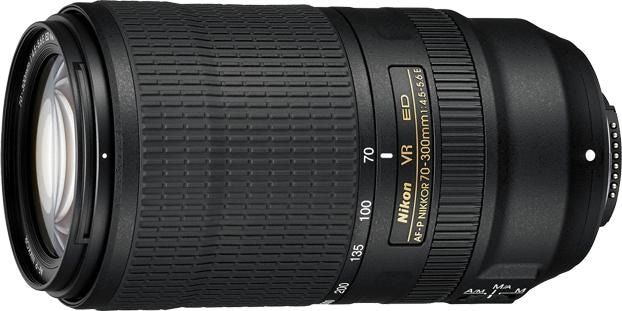 Produktbild Nikon AF-P Nikkor 70-300mm f/4.5-5.6E ED VR (Nikon F, Vollformat, APS-C / DX)
