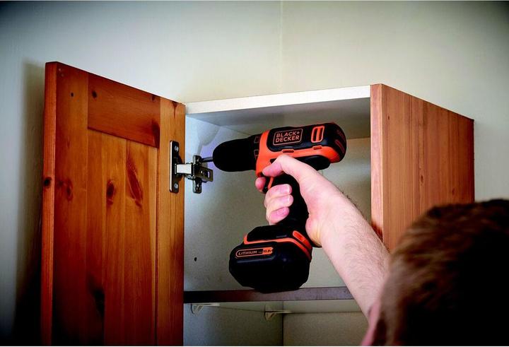 Productafbeelding Black & Decker Compacte boormachine BDCDD12KB (Boorschroevendraaier)