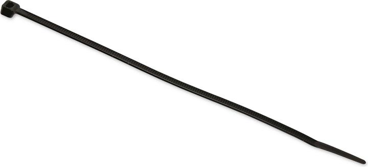 Actual product image KSS Range of cable ties polyamide 6.6, black, 203x4.6, UV-resistant, 100 pcs. (Plastic cable ties, 203 mm, 100 pcs.)