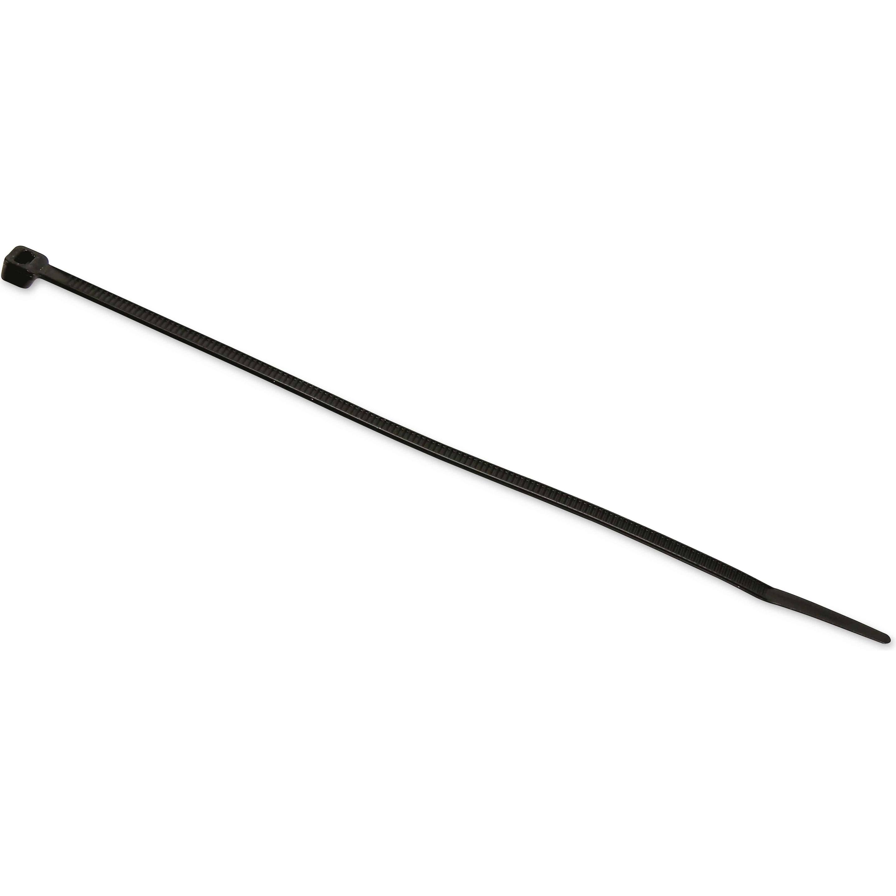 KSS, Kabelbinder, Kabelbinder-Sortiment Polyamid 6.6, schwarz, 203x4,6, UV-beständig, 100 Stück (Kunststoffkabelbinder, ...