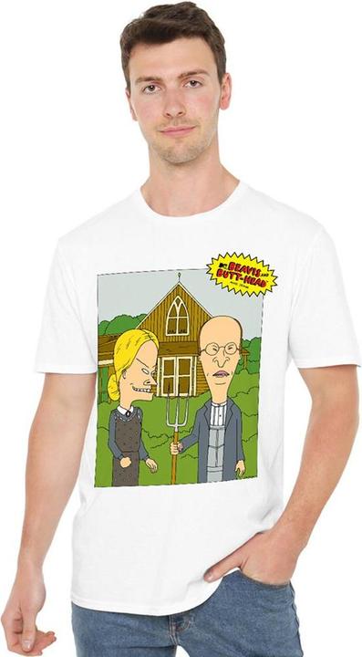 Produktbild Beavis and Butthead American Gothic TShirt (S)