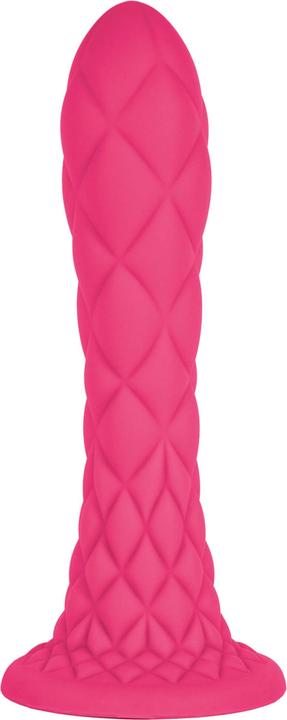 Silexd Dreamy Dildo Fantasy Flüssigsilikon Thermoreaktiv Fuchsia 18,5 Cm