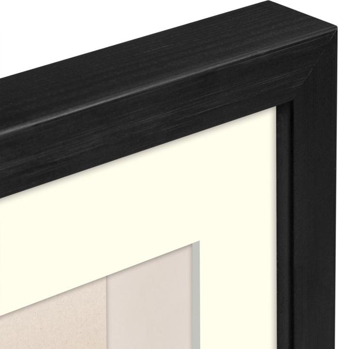 Actual product image ZEP Picture Frame V4557B Malmo Black 9x13 / 13x18 cm (9 x 13 cm, 13 x 18 cm)