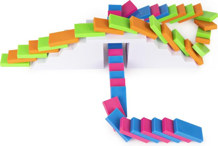 Actual product image Spin Master Domino Creation Deluxe (German, French, Swiss German, Italian, English)