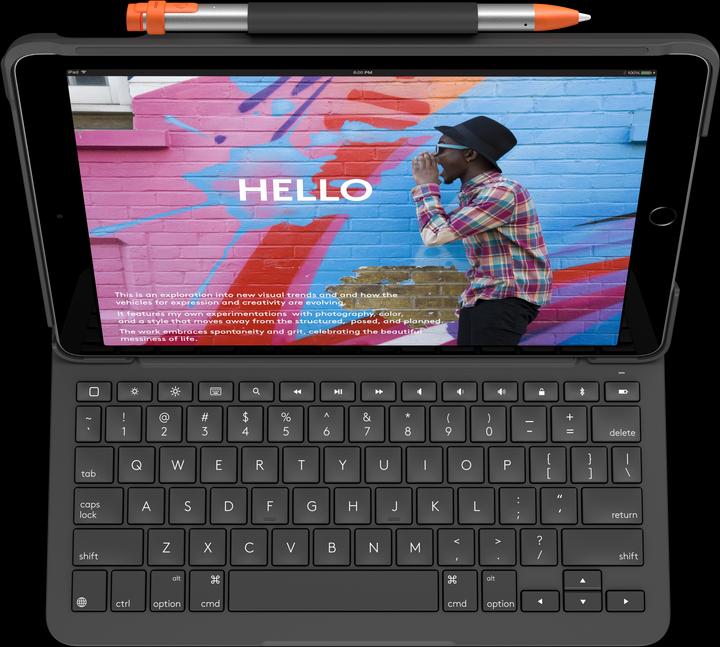 Immagine prodotto Logitech folio sottile (CH, iPad 2019 (7° gene), iPad 2020 (8. Gen), iPad 2021 (9a generazione))