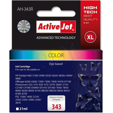 Produktbild Activejet AH-766 - 21 ml - mit hoher Kapazität - Farbe (Cyan, Magenta, Gelb) (C, M, Y)