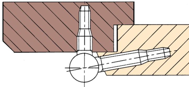 Immagine prodotto Sassba 11 R per porte con telaio e rivestimento con dispositivo antisganciamento