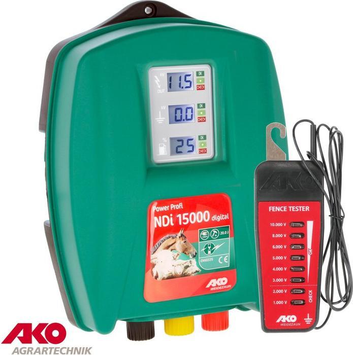 Actual product image AKO Power Profi NDi 15000 D Electric Fencer