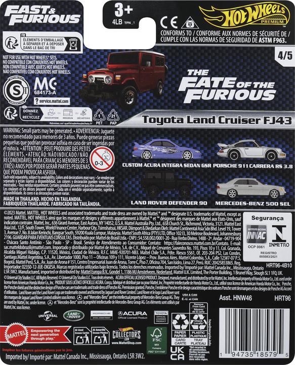 Immagine prodotto Hot Wheels HRT96