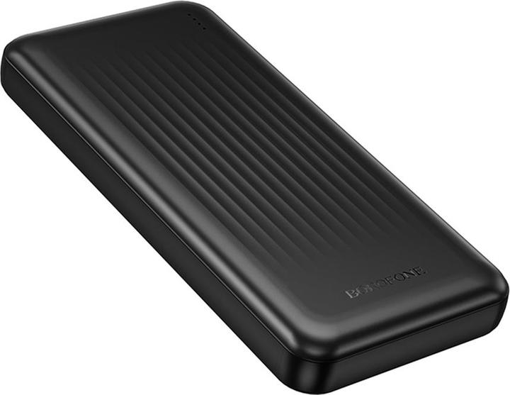 Immagine prodotto Borofone Powerbank 10000mAh BJ80 Clever - 2xUSB + Typ C - QC 3.0 22,5W PD 20W schwarz (10000 mAh, 22.50 W, 37 Wh)