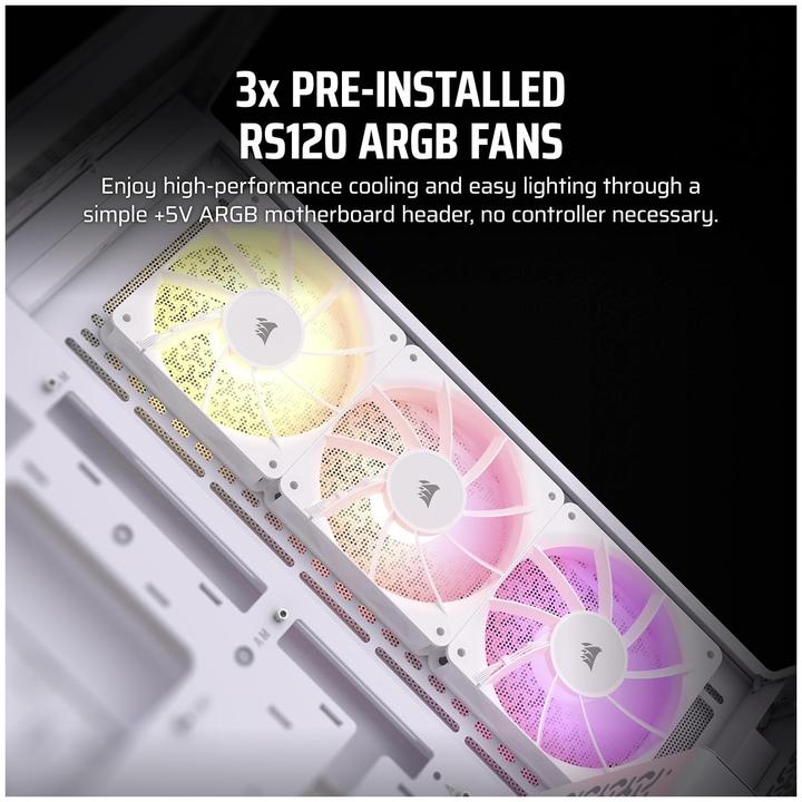 Produktbild Corsair 3500X ARGB (E-ATX, mATX, Mini-ITX, ATX)