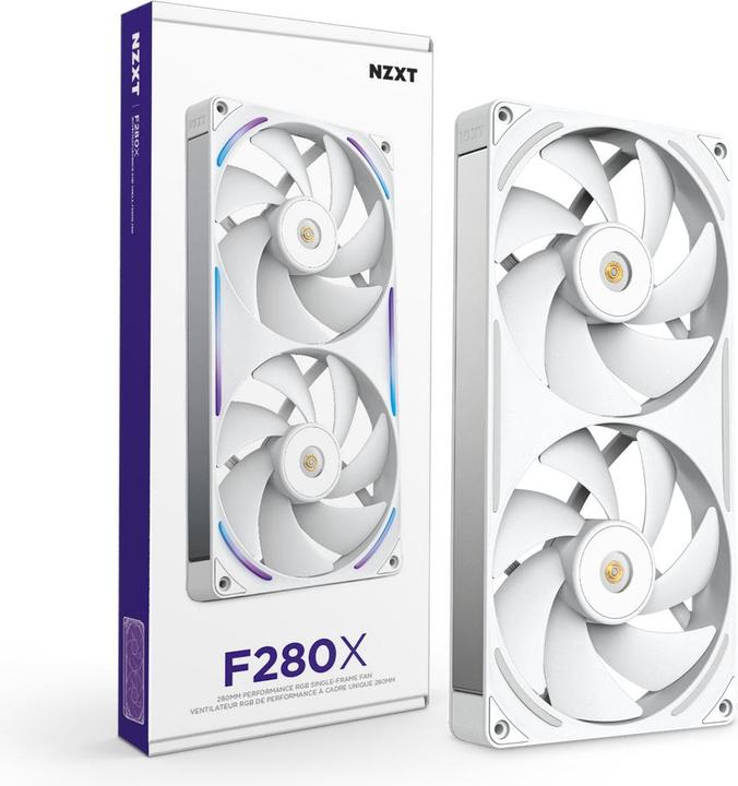 Immagine prodotto NZXT F280X Performance RGB Whit (140 mm, 1x)