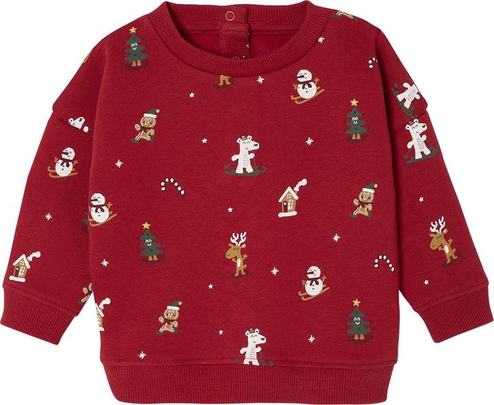 Actual product image Vertbaudet Baby Weihnachts-Geschenkset: Sweatshirt & Mütze (68)
