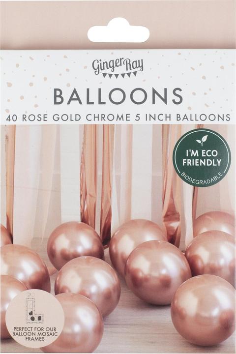Produktbild Ginger Ray Luftballon-Set (40x)