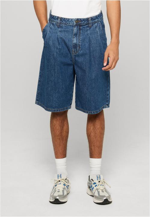 Image du produit Urban Classics Pleated Denim Shorts raw washed 32 (32)