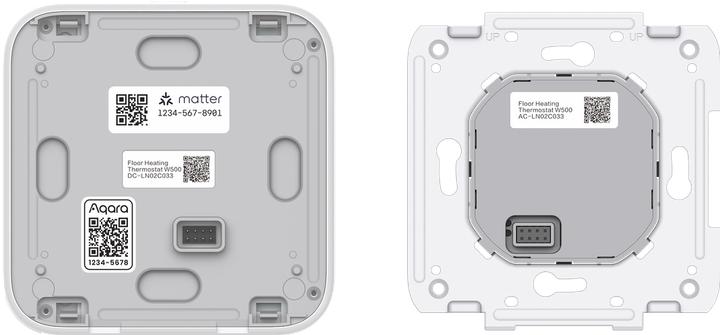 Actual product image Aqara Thermostat W500
