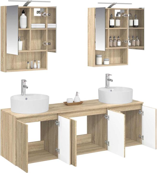 Produktbild vidaXL Badezimmerschrank-Set