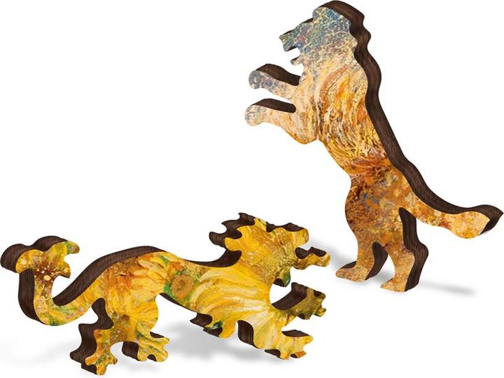 Produktbild DaVici Puzzle - Sternzeichen Löwe (100 Teile)