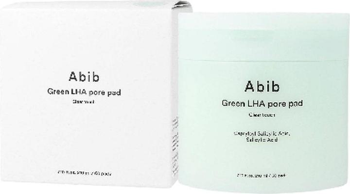 Immagine prodotto Abib Green Lha Pore Pad Clear Touch 210ml 60 Pads (Salviette detergenti per il viso, Tonico per il viso, 210 ml)