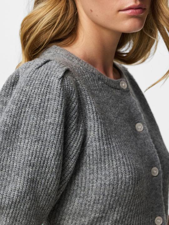 Produktbild Pieces Pcsilly Ss Puff Knit Cardigan Noos Bc (XL)