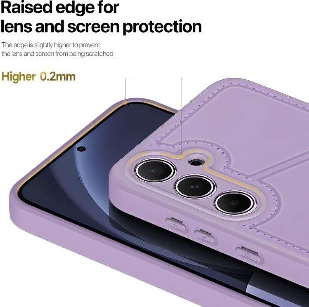 Actual product image Dux Ducis Rafi II Series Samsung Galaxy S25 Plus Case - Purple (Samsung Galaxy S25+)