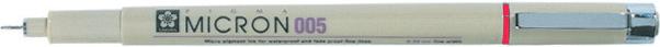 Immagine prodotto Sakura Fineliner Pigma Micron 0,2mm XSDK00519 (Rosso, 1 x)