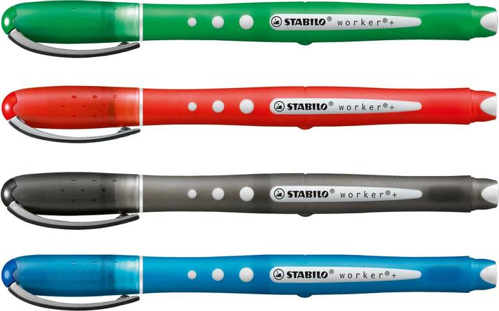 Immagine prodotto STABILO worker+ roller colorato (Rosso, 1 x)