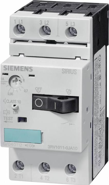 Produktbild Siemens Motorschutzschalter 3RV1 1,6-2,5A