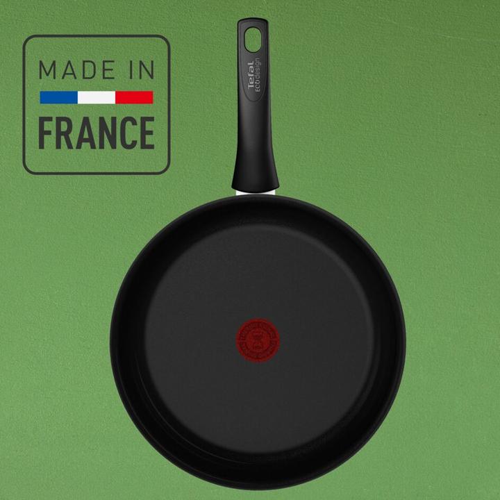 Produktbild Tefal Pfannenset + Topfset / Bratpfanne Renew Black On 24cm + 28cm (24 cm, Bratpfanne, Pfannenset + Topfset, Aluminiumguss)