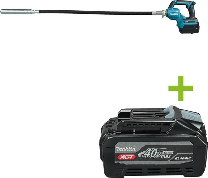 Actual product image Makita VR004GZ Cordless deep vibrator, 18 V, 38mm x 1200mm, Without batteries and charger!