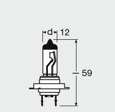 Image du produit Osram Lampe spéciale (H7)